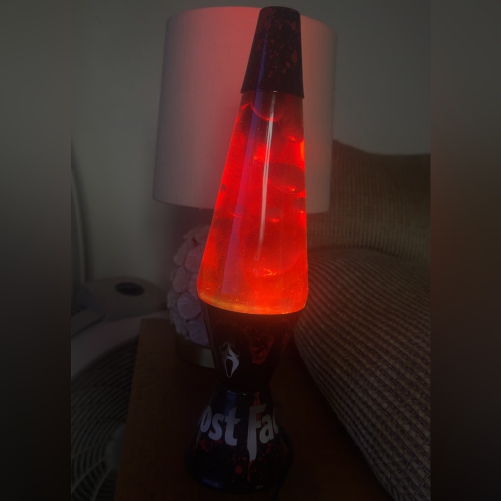 Red GhostFace Lava Lamp
